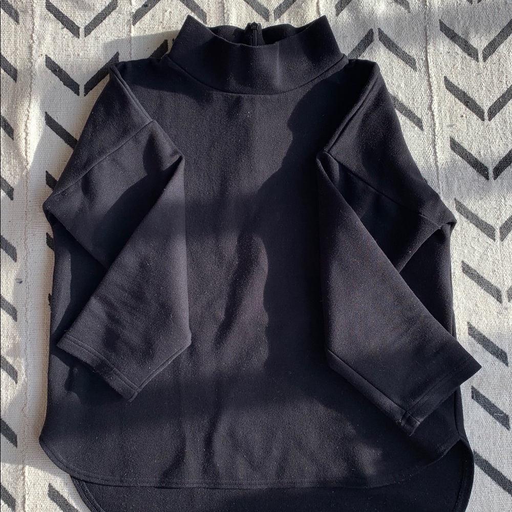 Madewell mockneck top